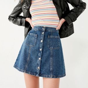 Urban Outfitters BDG button down skirt
